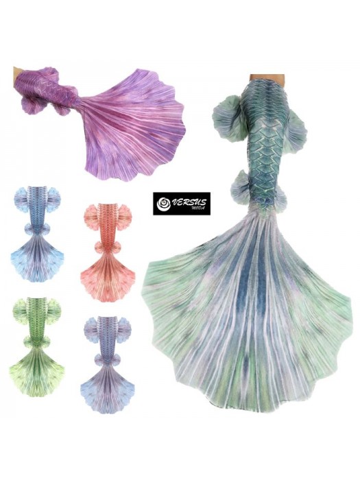 Costume Coda Sirena Unisex Donna Professionale Mermaid Tail Adulto SMZ022-AK